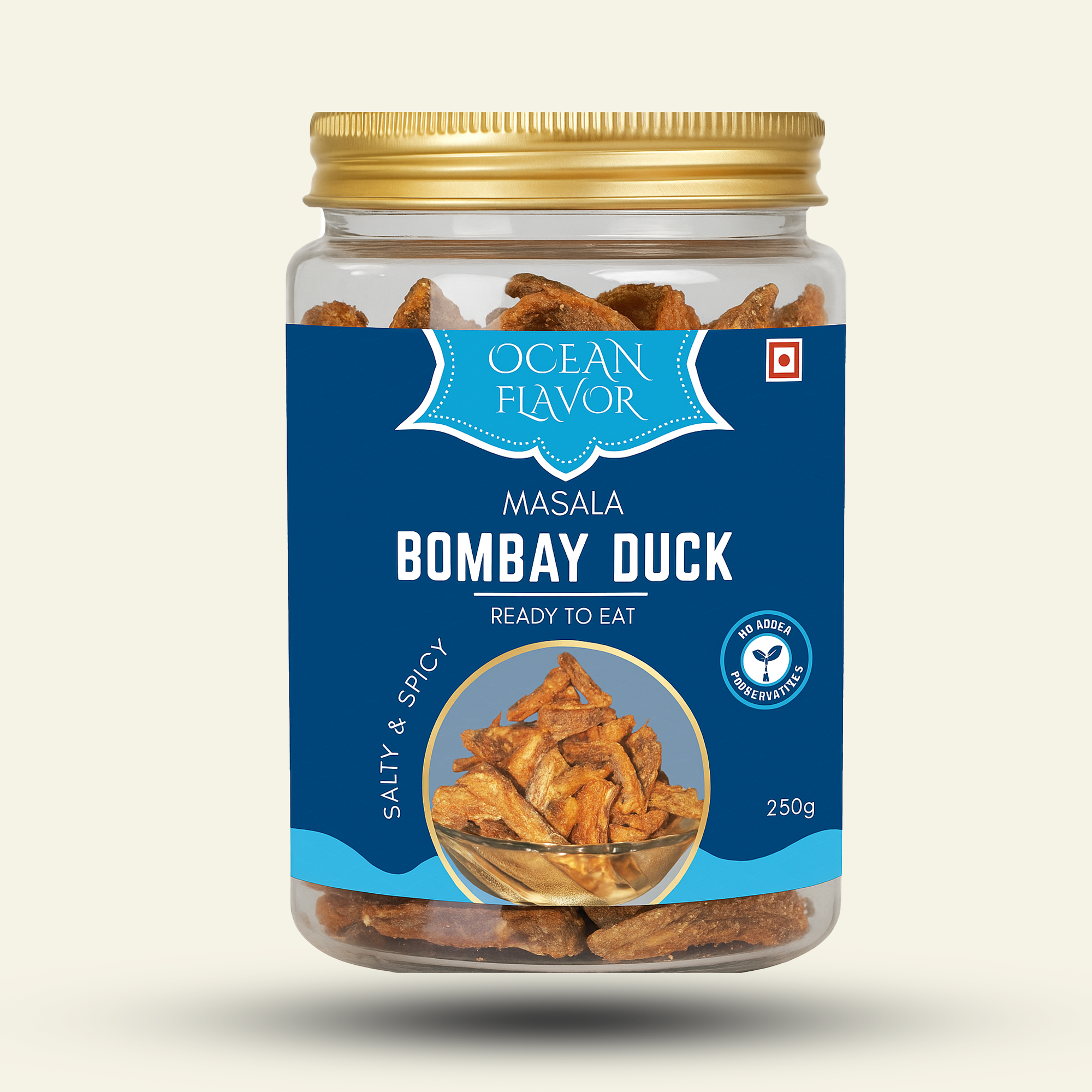 Ocean Flavor Masala Bombay Bites, Jar Pack Fish Fry Ready to eat 180g